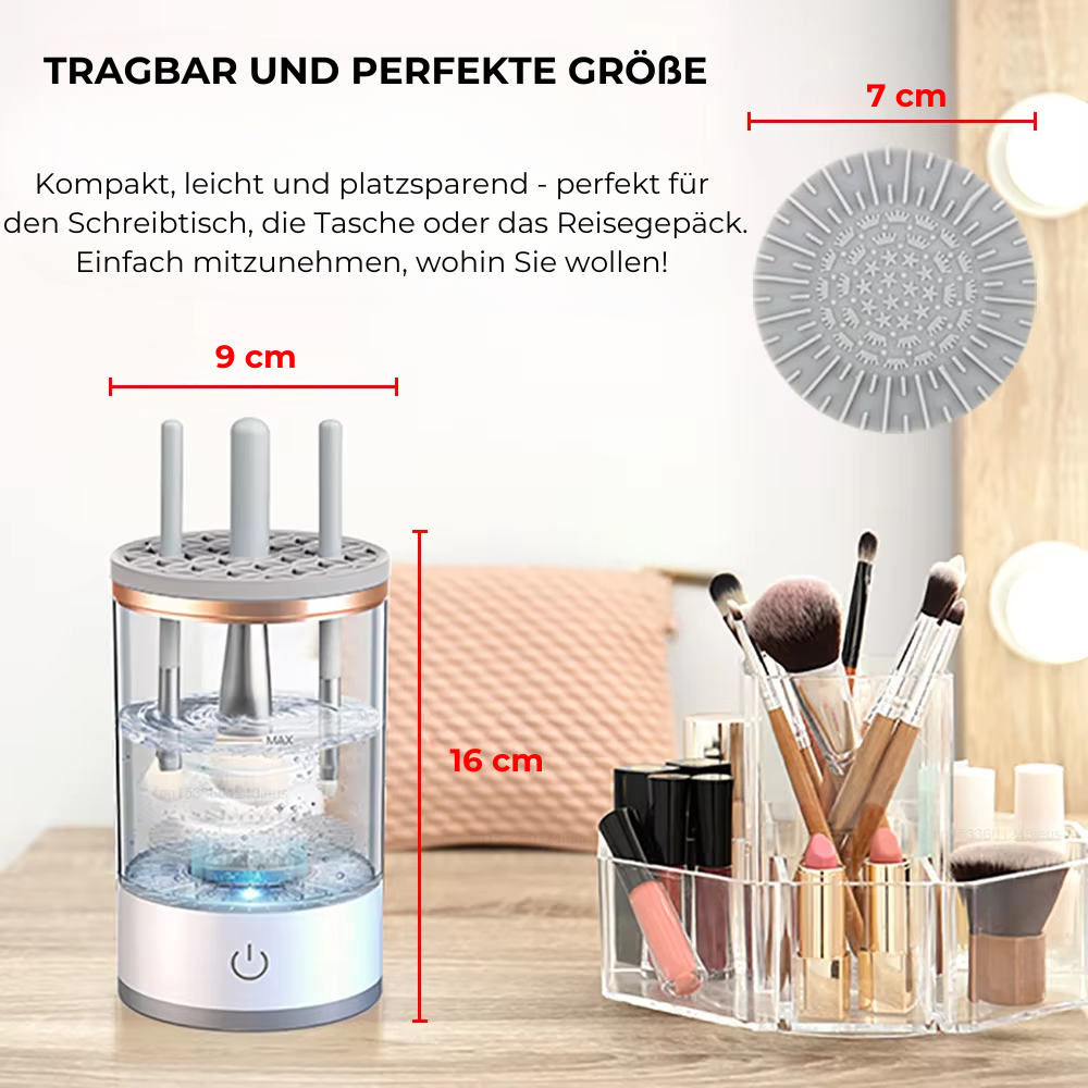 BrushClean Pro – Der Pinselreiniger für strahlend saubere Make-up-Pinsel