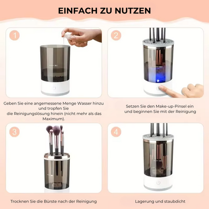 BrushClean Pro – Der Pinselreiniger für strahlend saubere Make-up-Pinsel